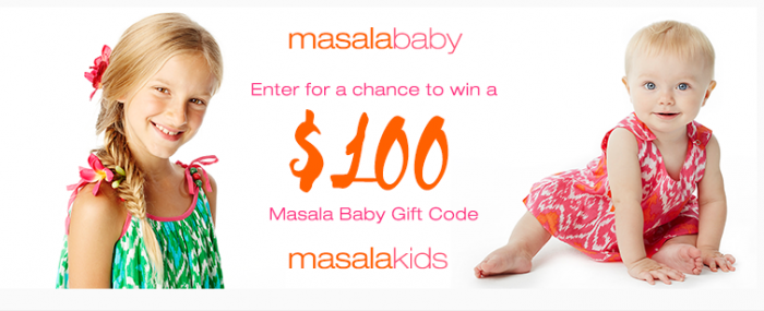 100 Masala Baby Giveaway Code