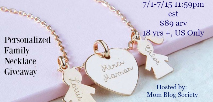 personalized family necklace 