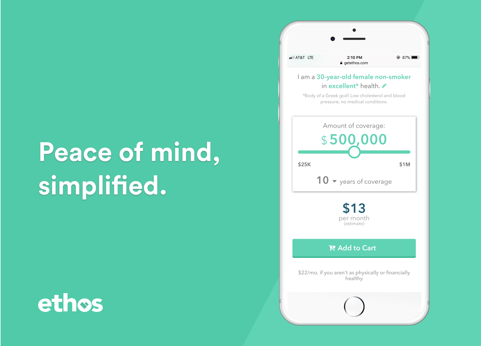 Get Peace of Mind for Your Family with Ethos