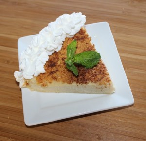 cinnamon blender pie