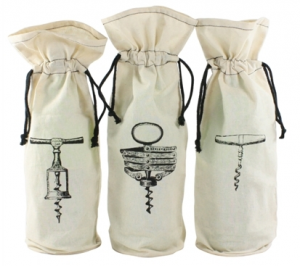 corkscrew wine bags