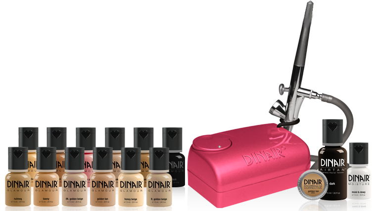 Complete Dinair Airbrush Kit: Dark-Tone