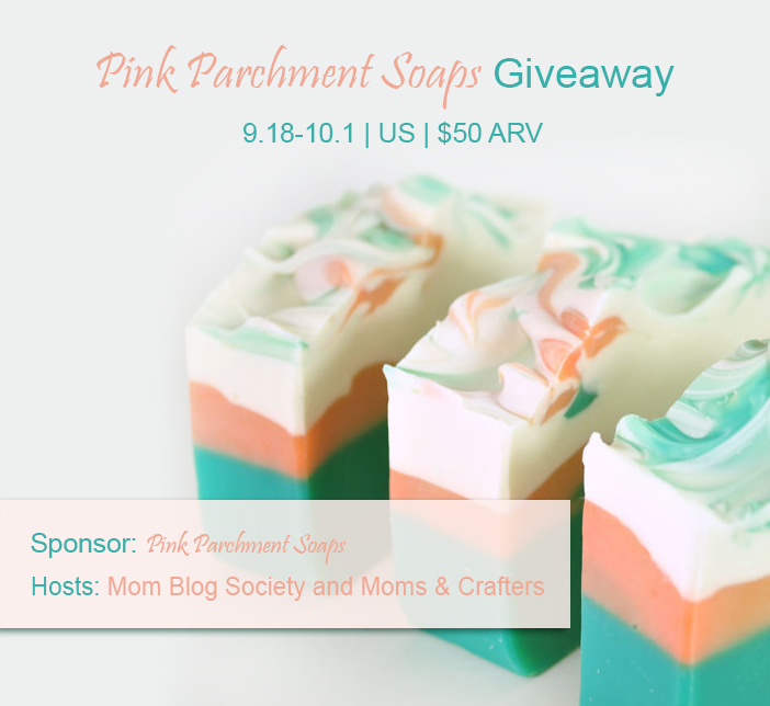 Pink Parchment Soaps Giveaway
