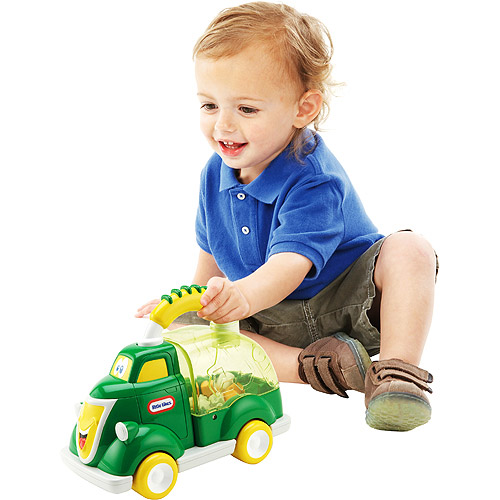 little tikes garbage truck toy truck dirt diggers