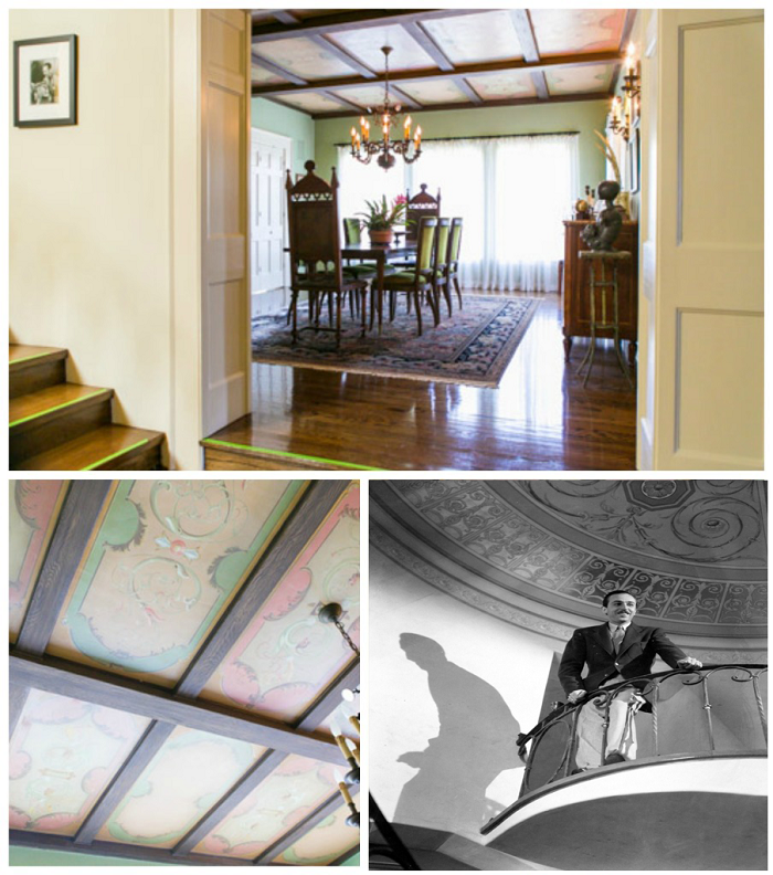 walt disney, ceiling, dining room