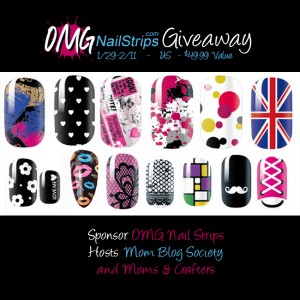 omg nail strips giveaway