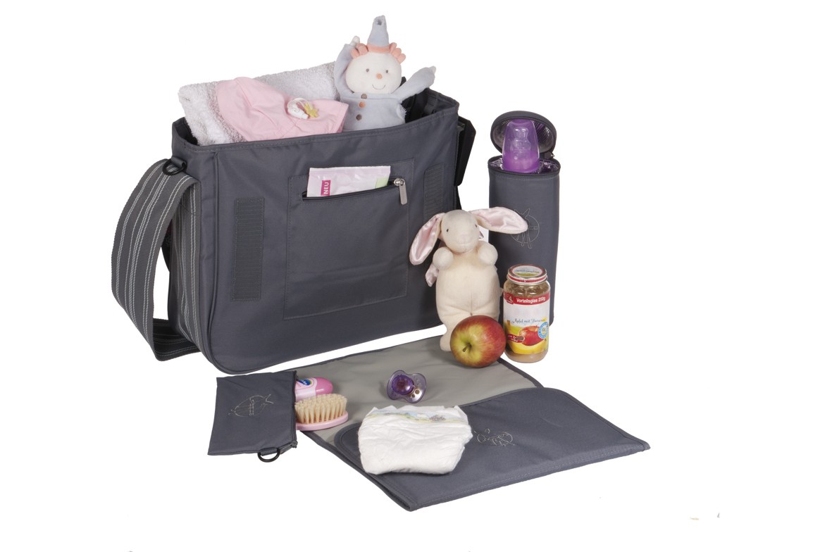 Lassig Casual Messenger Baby Diaper / Changing Bag