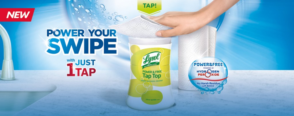 lysol taptop