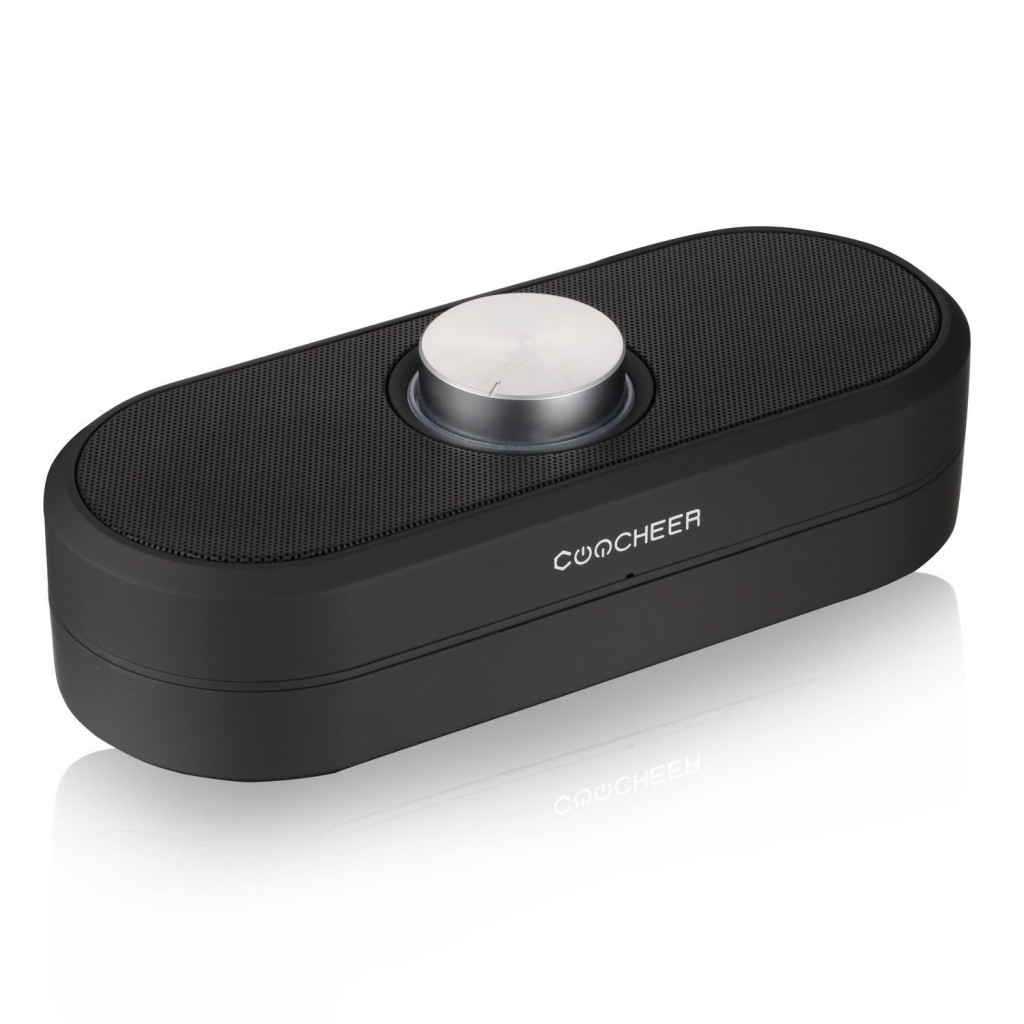 Coocheer Portable Powerful Sound Upgraded NFC Wireless Bluetooth Speaker Built in Microphone
