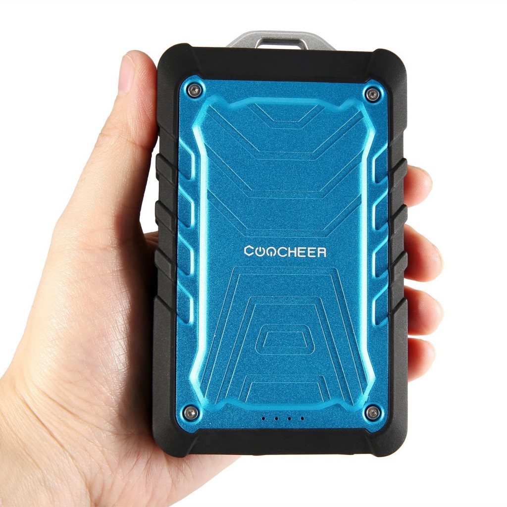 Coocheer® 7500mAh Portable Water Resistant Power Bank