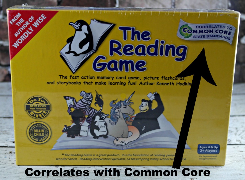 The Reading Game Common Core