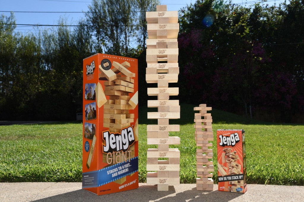 Best Holiday Family Games- Giant Jenga