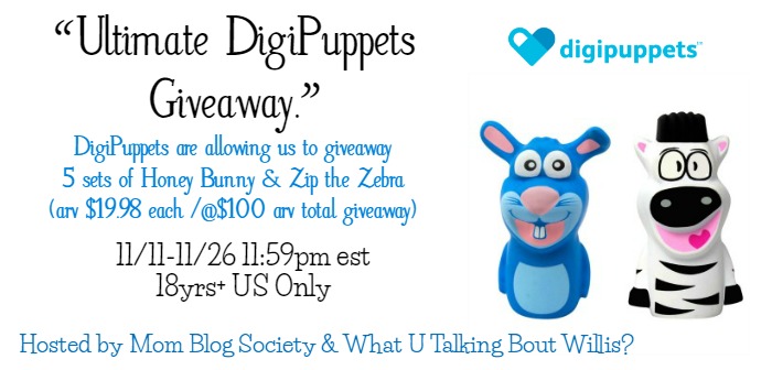 ultimate digipuppets giveaway