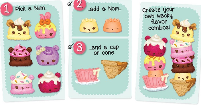 Num Noms Series 1 Recipes  Num noms toys, Nom noms toys, Award