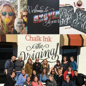 chalk in event photo