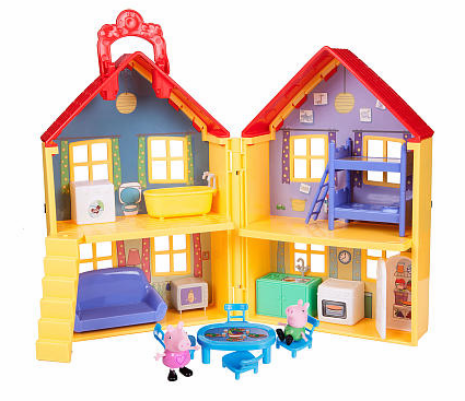 peppa pig house