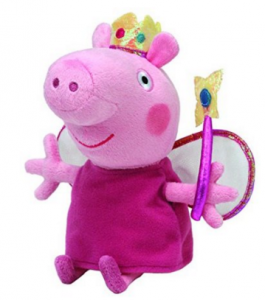 Peppa Pig Princess Plush- Ty Beanie