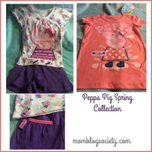 peppa pig clothing collage