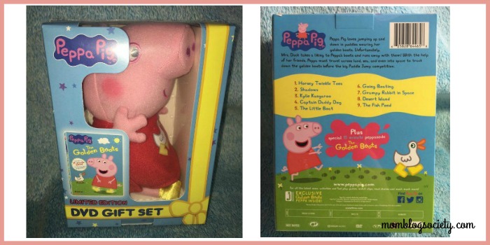peppa pig dvd gift set