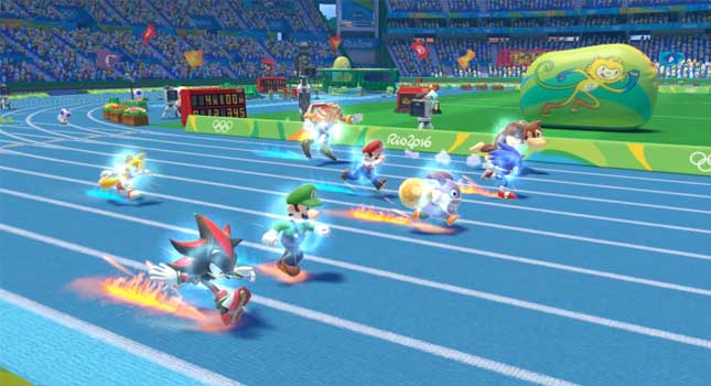 Mario & Sonic at the Rio 2016 Olympic Games é o game Nintendo mais