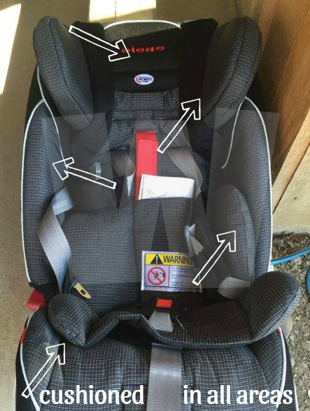 car seat front view-mbs