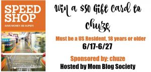 chuze $50 Gift Card Giveaway