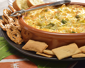 Beer Broccoli & Cheddar Dip from Birdseye