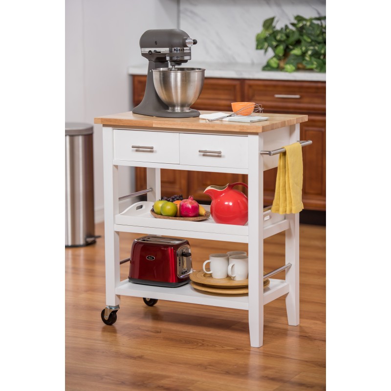 Start the New Year with Fun Organizational Carts in the Kitchen from Trinity