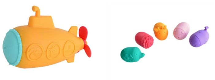 Mold Free Squirting Bath Toys by Marcus & Marcus