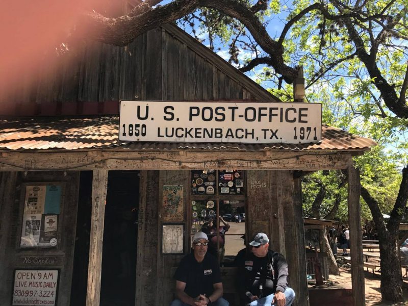 Luckenbach Texas Post office #VWAtlas