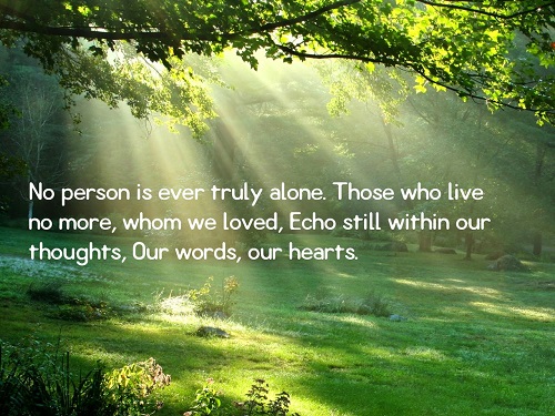 loss of a loved one quotes inspirational