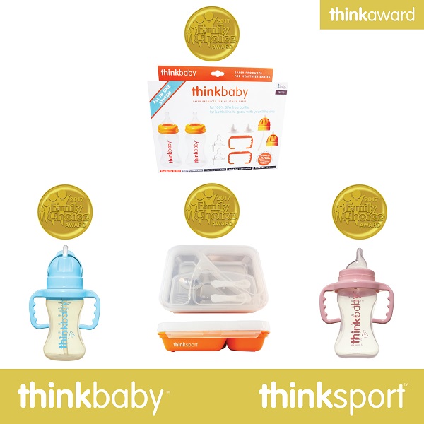 Thinkbaby and Thinksport honored with four Family Choice Awards