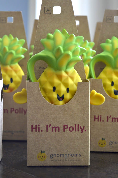 polly pineapple teether