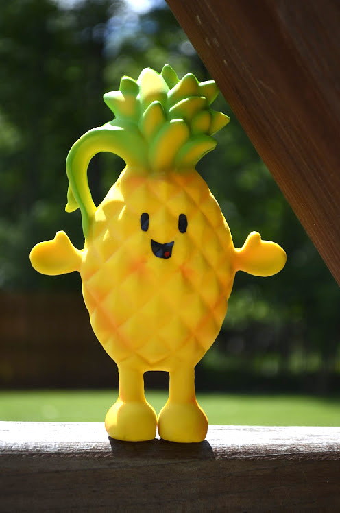 POLLY PINEAPPLE™ A Teether That Soothes and Is Helping to Give Back