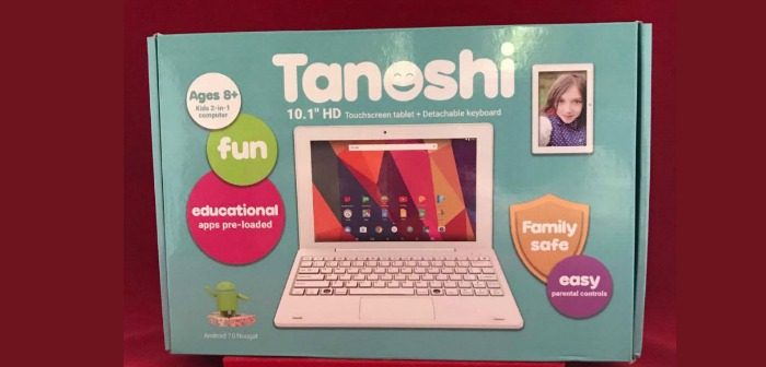 The Tanoshi 2 in 1 for Kids! A Tablet and Laptop in One Plus Enter Their Giveaway!