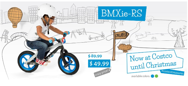 What is probably the coolest balance bike in the world? CHILLAFISH’ BMXie-RS!