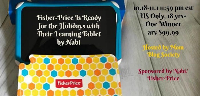 Win a Fisher-Price Nabi Learning Tablet (arv $99.99)