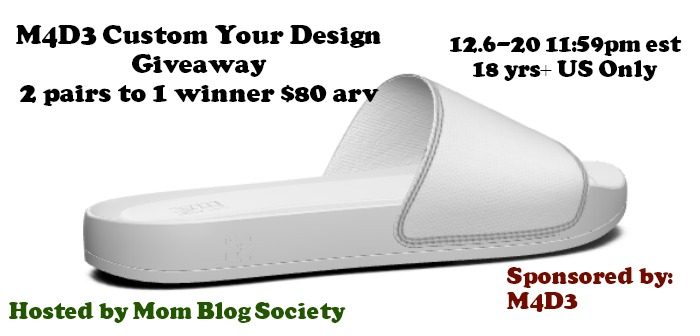 M4D3 Custom Your Design Endless Possibilities Giveaway