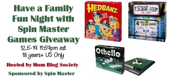 Have a Family Fun Night with Spin Master Games Giveaway