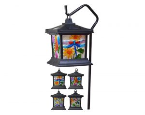 Get Ready for Spring with Floral Stained Glass Lights from Moonrays