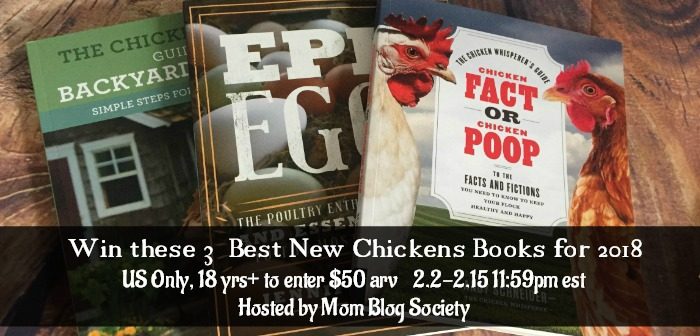Enter to Win these 3 Best New Chickens Books for 2018