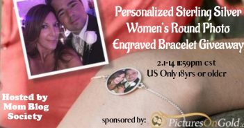 Pictures on Gold Sterling Silver Bracelet Giveaway