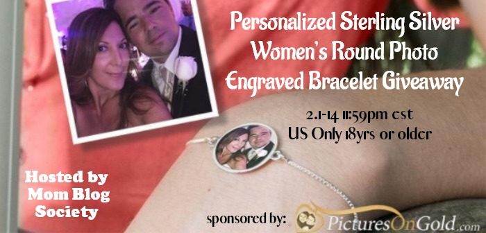 Pictures on Gold Sterling Silver Bracelet Giveaway