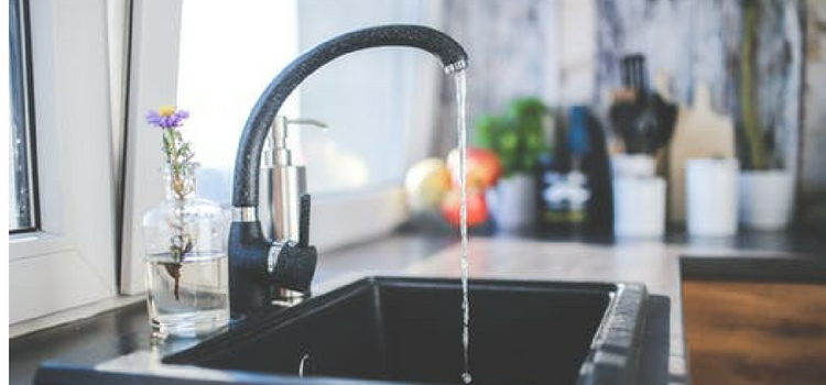 sink fitting in kitchen