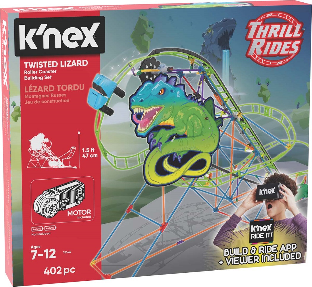 Knex Roller Coaster Motor K'nex Forward & Reverse Random Color Tested 
