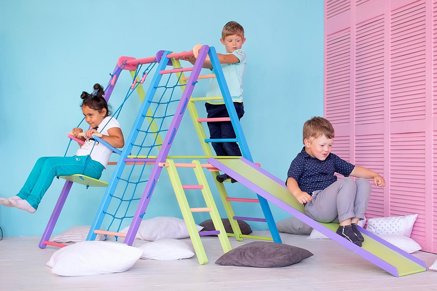 EZPlay Jungle Gym Kids Indoor Playground For All Seasons Mom Blog