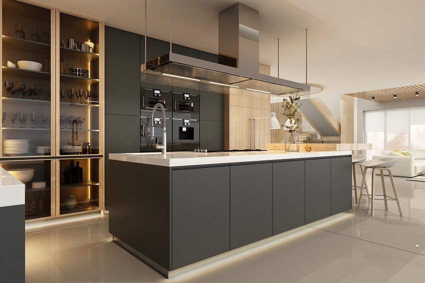 Eco Friendly And Modern Looking Kitchen, Eco Friendly Cabinets